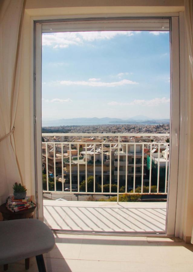 Penthouse With Sea View Apartment Athens Ngoại thất bức ảnh